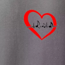 Moje srdce bije pre hudbu - srdce malé