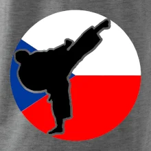 Karate CZ vlajka Karate CZ vlajka