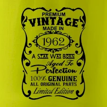 Vintage Etiketa - 1962