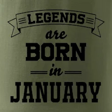 Legends are born in January Legends are born in January