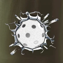 Florbal lopta v triku