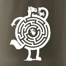 Mačka a myš bludisko