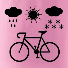 Cyklista za každého počasia Cyklista za každého počasia