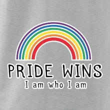 Pride wins i am who i am