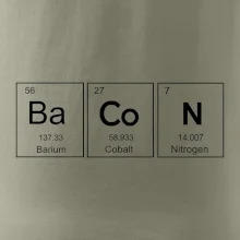 Bacon - periodická tabuľka Bacon - periodická tabuľka