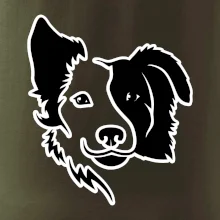 Border kólia obrys hlavy