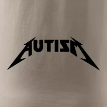 Autism rock nápis