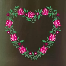 Červené tulipánové srdiečko (Pecka design) Červené tulipánové srdiečko (Pecka design)