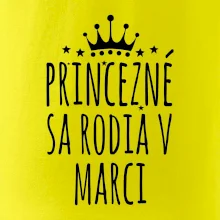 Princezné sa rodia v marci