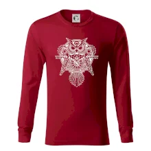 Steampunk sova čiernobiela Steampunk sova čiernobiela