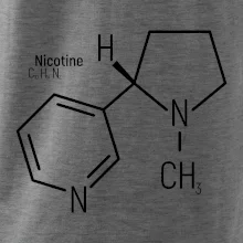 Molekulárna štruktúra Nikotín