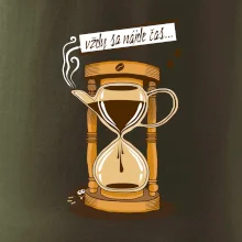 Vždy sa nájde čas na kávu (Pecka design)