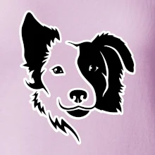 Border kólia obrys hlavy