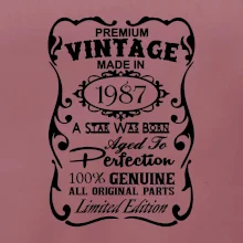 Vintage Etiketa - 1987