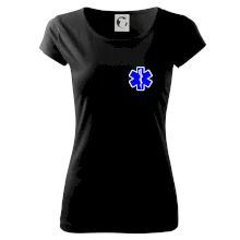 Rescue - Hviezda na prsníku + nápis na chrbte Rescue - Hviezda na prsníku + nápis na chrbte