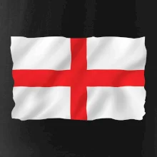 Anglická vlajka vejúca