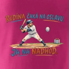 Rodina čaká na oslavu ja na nadhod