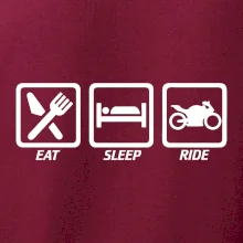 Eat sleep ride - cesta