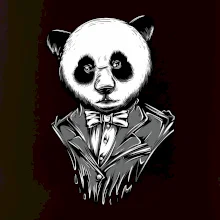 Panda gentleman