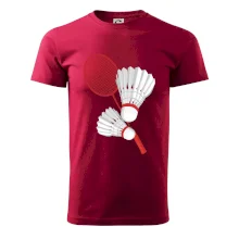 Bedminton - pálka a košík