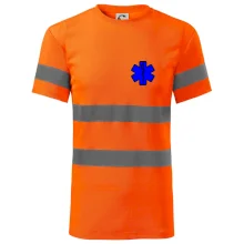 Rescue - Hviezda na prsníku + nápis na chrbte Rescue - Hviezda na prsníku + nápis na chrbte