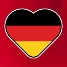 Germany love veľké - Nemecká vlajka