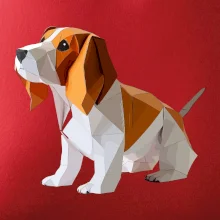 Bígel zlepený z papiera Bígel zlepený z papiera