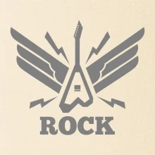 Rocková gitara krídla