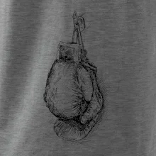 Boxerské rukavice kreslené na výšku