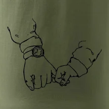 Otec a syn ruky obrys Otec a syn ruky obrys