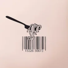 Čiarový kód pasta