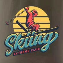 Skiing winter extreme cup