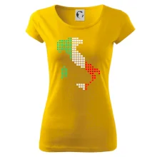 Taliansko obrys vlajka