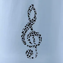 Husľový kľúč z nôt Husľový kľúč z nôt