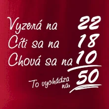 Vyzerá, cíti sa, chová sa - 50 rokov