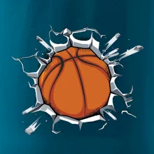 Basketbal lopta v triku