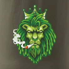 Zhulený lev zelený