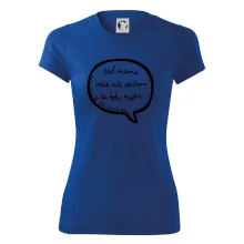 Keď mama povie nie, opýtam sa tety (vlastné meno)