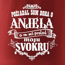 Požiadal som Boha o anjela a on mi poslal moju svokru