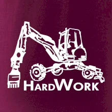 Hard Work kráčajúce rýpadlo