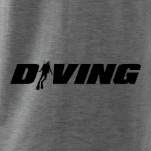 Diving nápis potápač