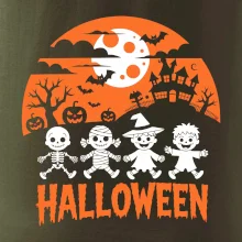Dětské halloweenské triko