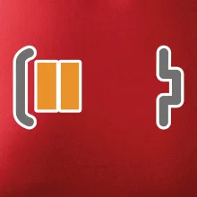 Rodinné tričká - batéria - otecko