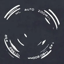 Foto objektív obrys Foto objektív obrys