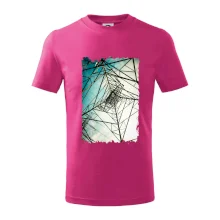 Farebné nebo - stožiare vysokého napätia