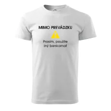 Mimo prevádzku prosím, použite iný bankomat Mimo prevádzku prosím, použite iný bankomat