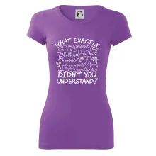 What exactly didnt you understand Chemistry What exactly didnt you understand Chemistry