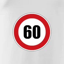 Dopravná značka - obmedzenie rýchlosti 60