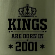 Kings are born in 2001
