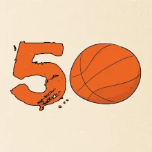 Basketball okrúhle narodeniny 50